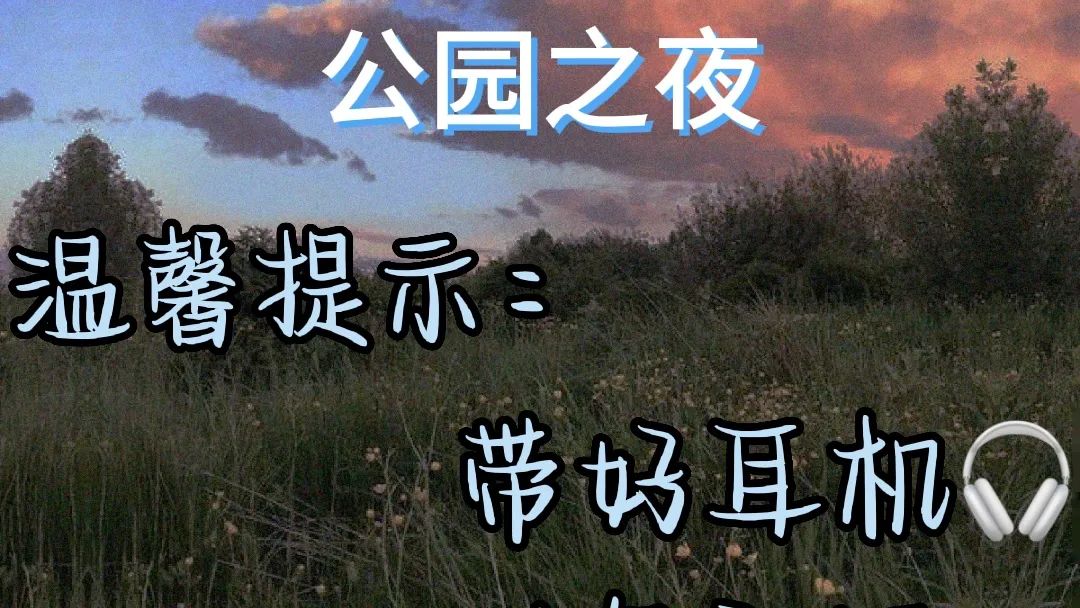 公园之夜广播剧全集免费收听完整版mp3下载-爱夜广播剧在线听完整免费